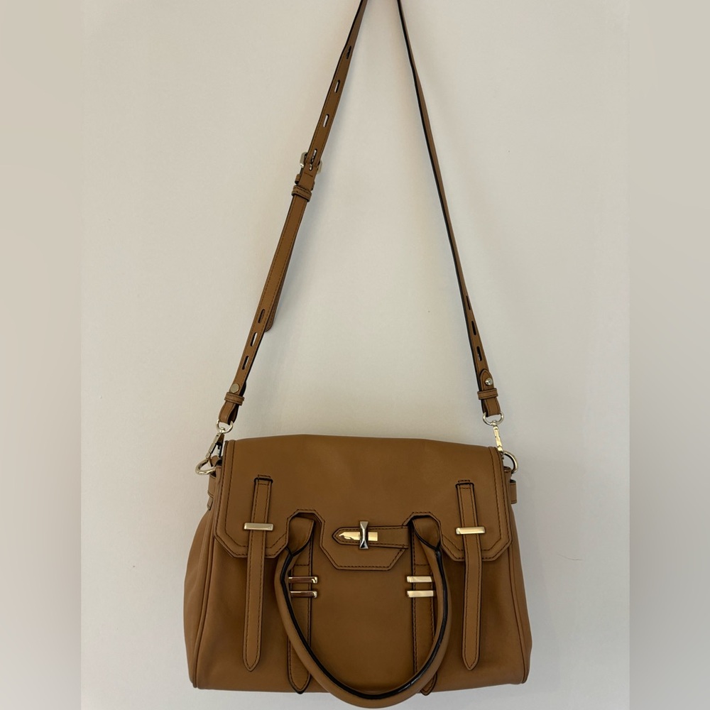 Rebecca Minkoff Jules Satchel Leather 
Crossbody Bag